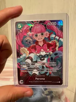Perona SEALED Extra Grand Battle Promo ONE PIECE Card ENGLISH TCG NM OP14-033 - Image 1