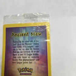 Pokemon Ancient Mew Factory Sealed Promo Pokemon 2000 Movie Pokemon Card - Image 3
