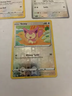 Lot Of 6 Skitty and Delcatty Pokemon Cards - Image 2