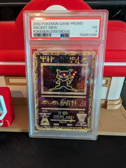 Pokemon 2000 movie promo card | Ancient Mew PSA 3 - Image 1
