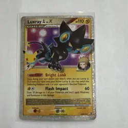Luxray GL Lv.X 109/111 Rising Rivals Ultra Rare Holo English Pokemon Card - Image 1