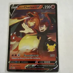The Pokemon Company Lance's Charizard V SWSH133 SWSH Promo Holo Pokemon Card - Image 1