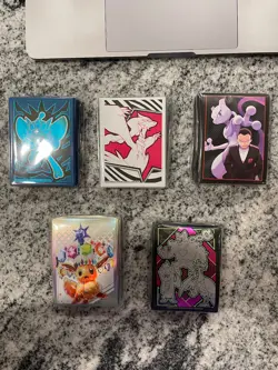 Pokemon Card Sleeves - 65 sleeves per pack - Image 1