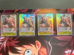 Bandai One Piece Card Game Wyper SR OP15-114 Holo Lot of 4 English NM+ - Image 1