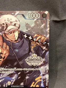 One Piece Card Trafalger Law ST03-008 Championship Promo Japanese ver - Image 3