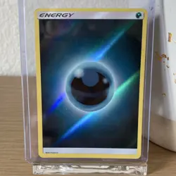 Pokemon Darkness Energy Hidden Fates 2017 Reverse Holo Basic Energy Card TCG - Image 1