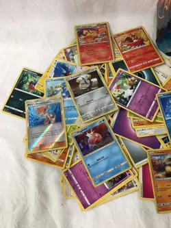 Pokemon Trading 200 Card Bundle & 2 x Empty Tins - 2017-2022 - Image 2