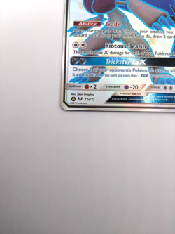 Pokemon - Zoroark GX - 77a/73 - SM Hidden Fates - Shiny Vault Card - Image 3