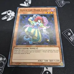Peten The Dark Clown SDKS-EN015 1st Edition Common LP Light Play Yu-Gi-Oh! Card - Image 3