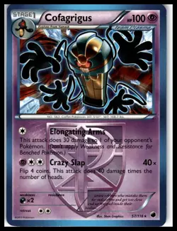 Cofagrigus (Team Plasma) (57) #57/116 Plasma Freeze Pokemon Card - Image 1
