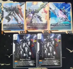 2x Striker Pack - ST04-012 NM - Gundam TCG Card Game plus Strike Gundam Tokens! - Image 1