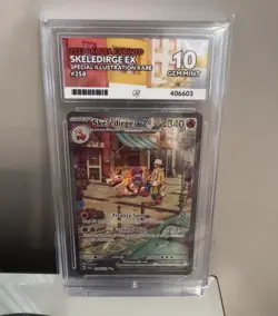 Skeledirge EX Holo Card 258/193 Paldea Evolved Ace gem mint 10 - Image 1