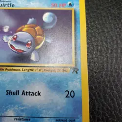 Dark Squirtle 68/82 1st Edtiion HP Pokemon TCG CCG Cards 2000 WOTC - Image 3