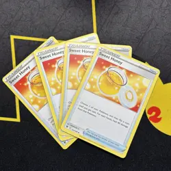 4x Sweet Honey 153/189 Astral Radiance Playset NM Pokemon Card - Image 1