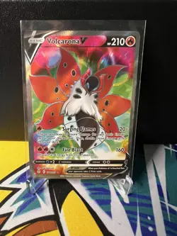 Volcarona V 170/203 Evolving Skies Full Art Ultra Rare Pokemon TCG NM - Image 1