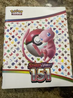 Pokemon 151 Scarlet and Violet English Master Set COMPLETE WITH NO PROMOS - Image 1