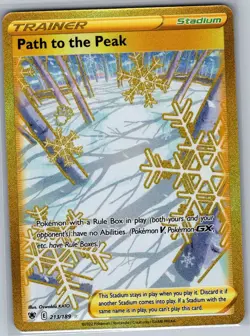 Path to the Peak (Secret) 213/189 SWSH10: Astral Radiance - Pokemon Card - NM - Image 1