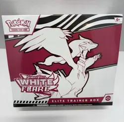 Pokemon TCG Scarlet & Violet White Flare Elite Trainer Box Factory Sealed ETB - Image 1