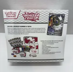 Pokemon TCG Scarlet & Violet White Flare Elite Trainer Box Factory Sealed ETB - Image 2