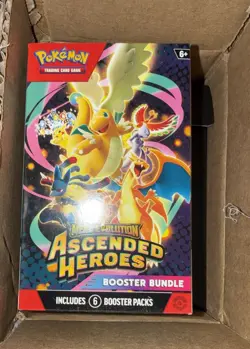 Pokemon TCG: Ascended Heroes Factory Sealed Booster Bundle Box FAST SHIP - Image 1