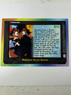Pokemon Scent-Sation EP25 2000 Topps Series 2 - Image 2