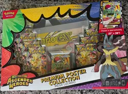 Pokemon Ascended Heroes Premium Poster Collection Set of 2! Factory Sealed - Image 2