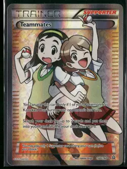 2015 Pokemon Primal Clash Teammates 160/160 Full Art Ultra Rare NM - Image 1