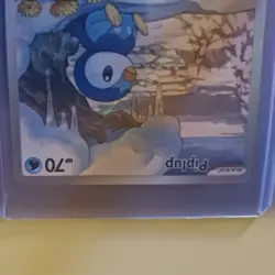 Pokemon TCG Piplup 098/094 Holo Phantasmal Flames Illustration Rare SLEEVED!! - Image 4