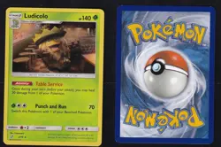 Ludicolo 2/18 Rare Detective Pikachu Pokemon LP - Image 3