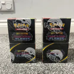 2x Pokemon Phantasmal Flames Half Booster Boxes 36 Packs Sealed 🚚 FREE DELIVERY - Image 1