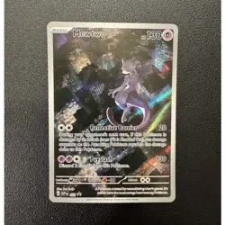 Pokemon TCG Mewtwo 052 SV Scarlet & Violet Promo Holo English 130 HP - Image 1