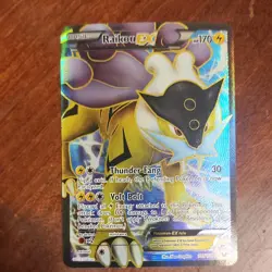 The Pokemon Company Raikou EX 105/108 Dark Explorers Ultra Rare Full Art Holo - Image 1