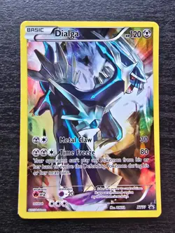 Pokemon TCG Dialga (XYPR 77) XY Black Star Promo - LIGHT PLAY - Image 1