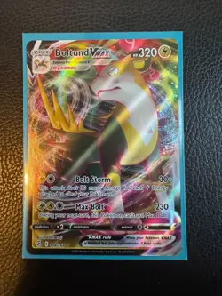 Pokemon Card Boltund Vmax 104/264 Full Art Rare Ultra Fusion Strike Near Mint - Image 1
