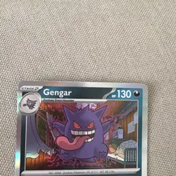 Pokemon Gengar 094/165 Sv: Scarlet & Violet 151 Rare Reverse Holo Stage 2 130 HP - Image 3