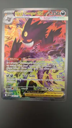 Gengar Sir 284/217 Ascended Heroes Mega Evolution Pokemon Tcg - Image 1