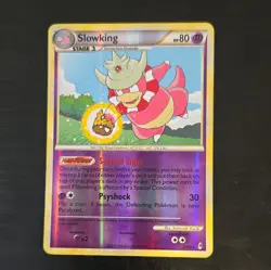 Pokemon Slowking 32/95 Call of Legends Reverse Holo Rare 80 HP English 2011 - Image 1