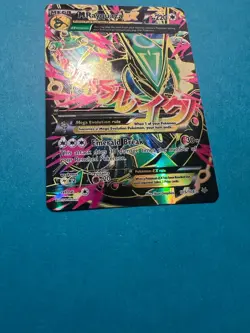 M Rayquaza EX Full Art 105/108 Roaring Skies Holo Pokemon Cards - Image 4