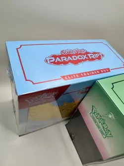 Pokemon Paradox Rift ETB Pair Elite Trainer Box Set New Factory Sealed - Image 4