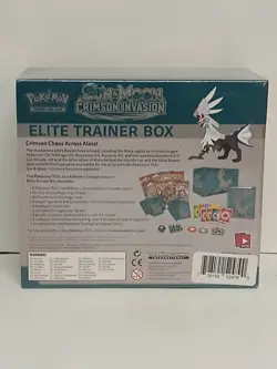 Pokemon SUN AND MOON CRIMSON INVASION Elite Trainer Box ETB New SEALED! - Image 2