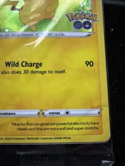 Pikachu 028/078 Pokemon GO Holo (SEALED) - Image 4