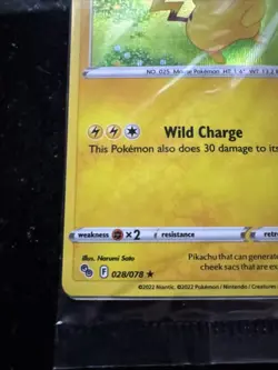 Pikachu 028/078 Pokemon GO Holo (SEALED) - Image 5