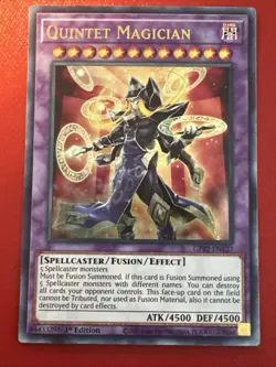 Yugioh Quintet Magician GFP2-EN127 Ultra Rare 1st Ed - Image 1