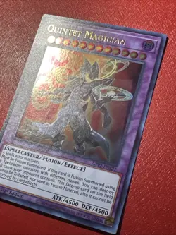 Yugioh Quintet Magician GFP2-EN127 Ultra Rare 1st Ed - Image 4