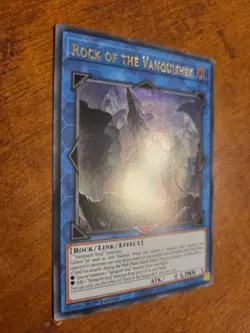 Rock of the Vanquisher WISU-EN022 Ultra Rare Yugioh 1st Edition Wild Survivors - Image 2