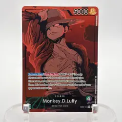 One Piece Monkey.D.Luffy EB02-010 Alt Art Leader - Anime 25th Collection NM ENGL - Image 1