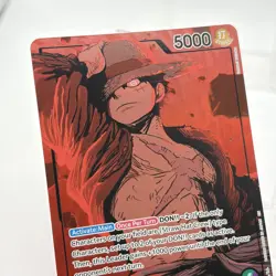 One Piece Monkey.D.Luffy EB02-010 Alt Art Leader - Anime 25th Collection NM ENGL - Image 2