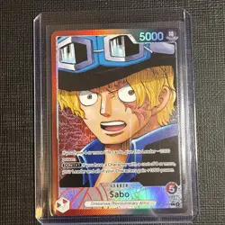 One Piece Carrying On His Will - SABO Alt Art Leader OP13-004 ENGLISH - Image 1