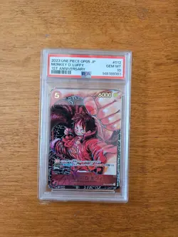 2023 one piece monkey.d.luffy psa 10 - Image 1