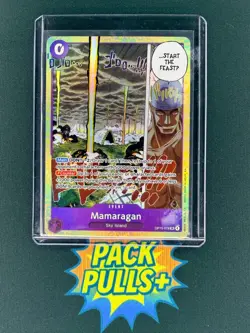 (4x) Mamaragan SR Play Set OP15-078 Adventure on Kami's Island One Piece CCG - Image 3